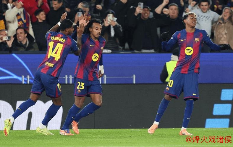 巴萨2-1逆转!孔德头球双响 创造欧冠历史 亚马尔+拉什福德送助攻 巴萨2-1逆转!孔德头球双响 创造欧冠历史 亚马尔+拉什福德送助攻