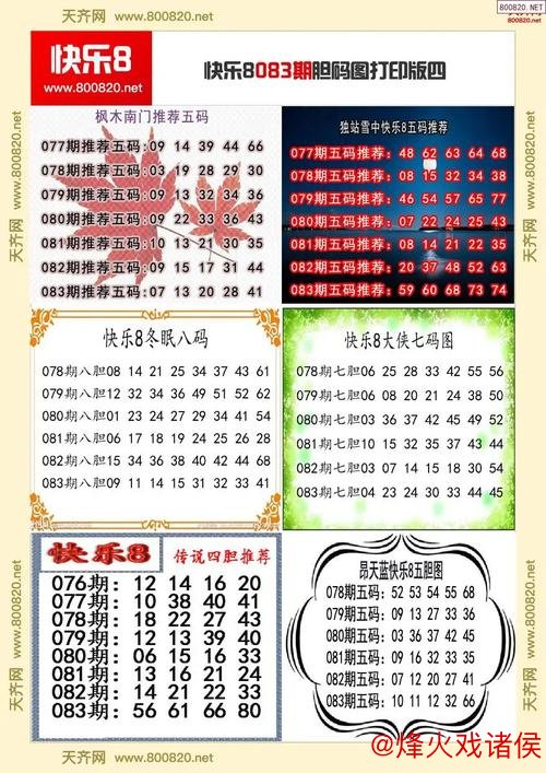 014期大力快乐8预测:四码精选推荐 014期大力快乐8预测:四码精选推荐